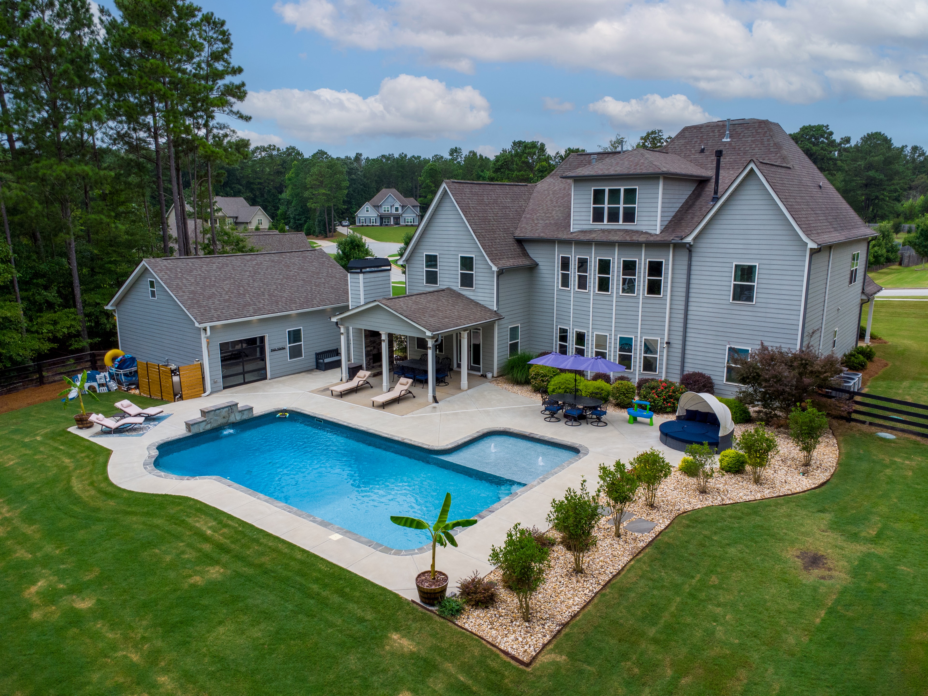 Twilight real estate photography